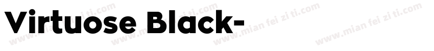 Virtuose Black字体转换